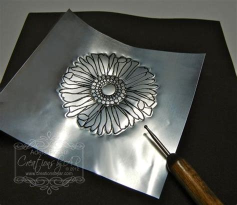 crafting technique using thin metal sheets|thin decorative metal sheets.